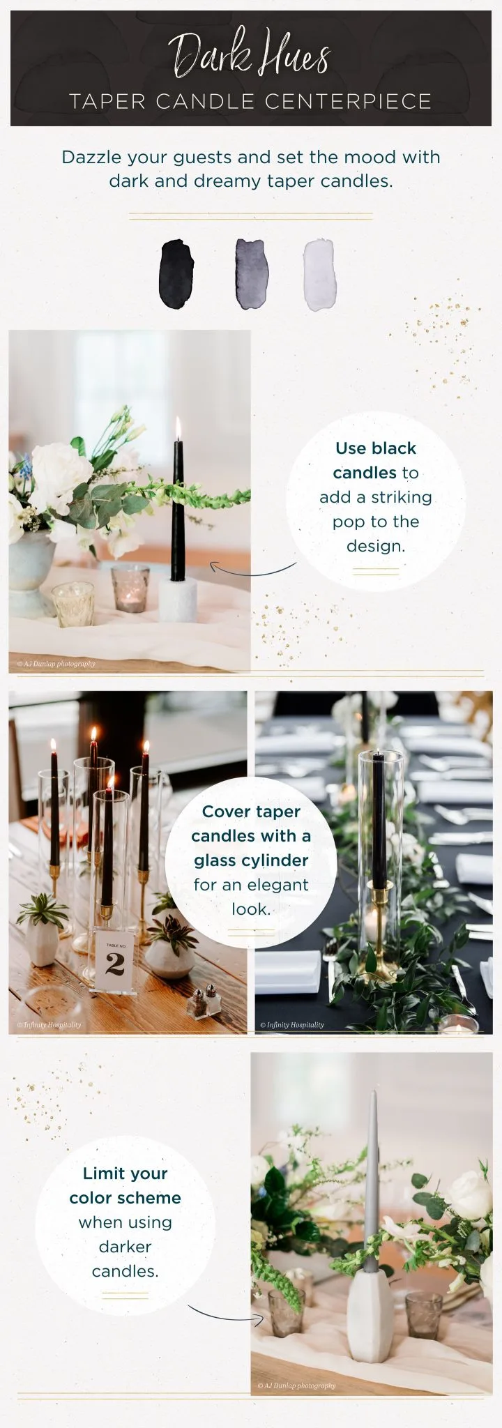 Stunning Taper Candle Inspiration to Elevate Your Centerpiece