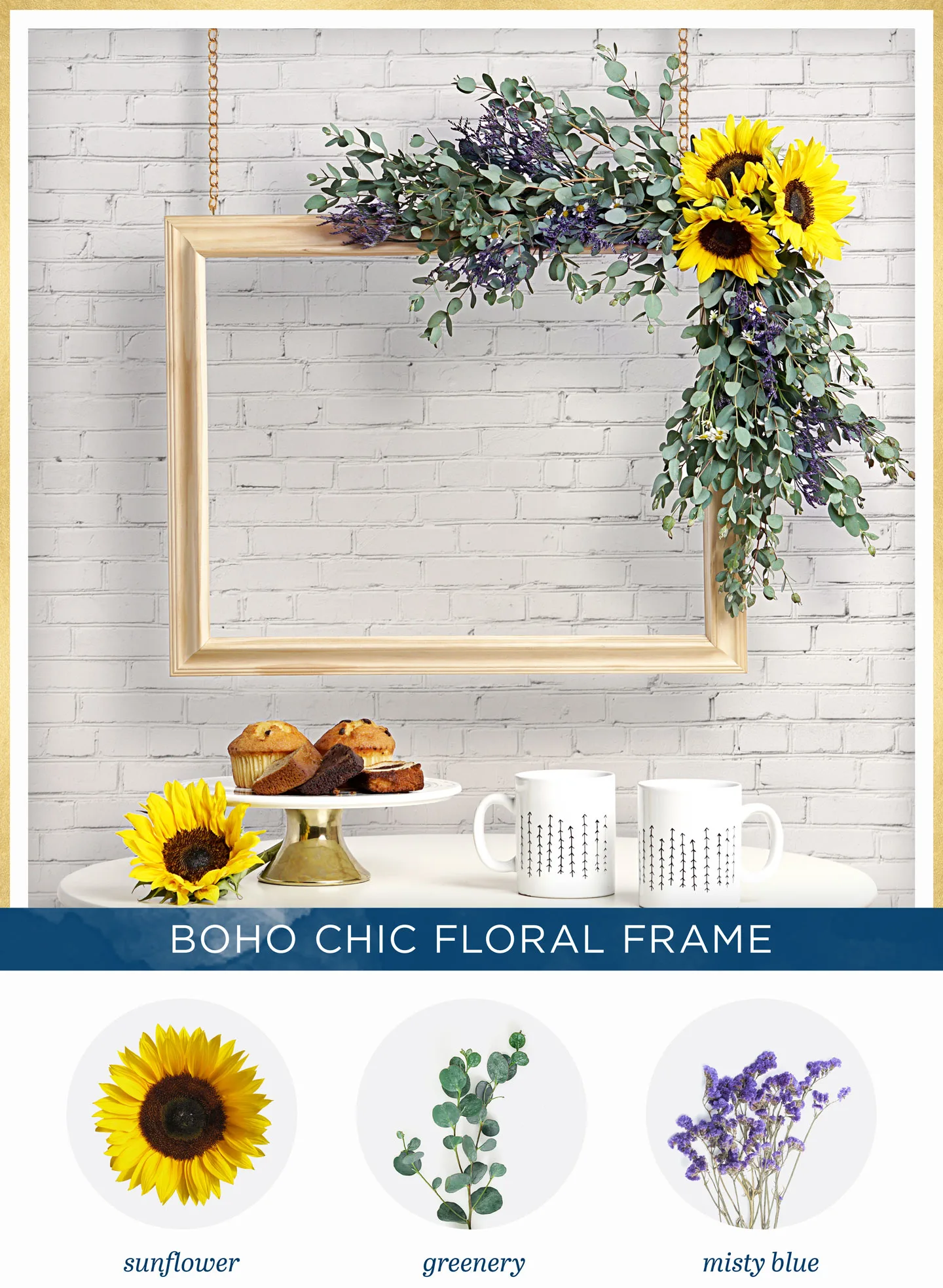 DIY Floral Photo Booth Frame for Your Next Party