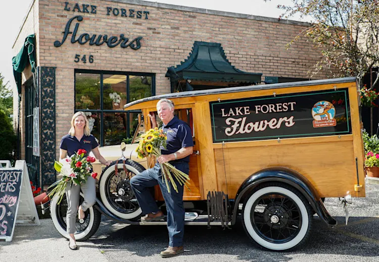 lakeforestflowers eileen john truck