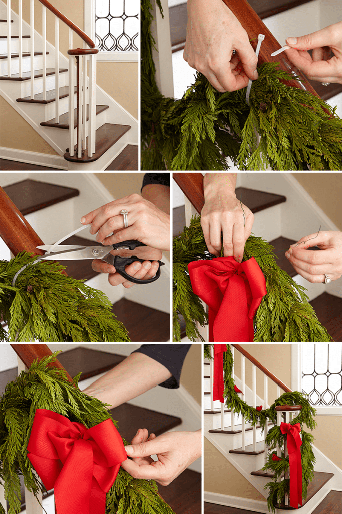 Step by Step Guide to Hang Garland on your Banister