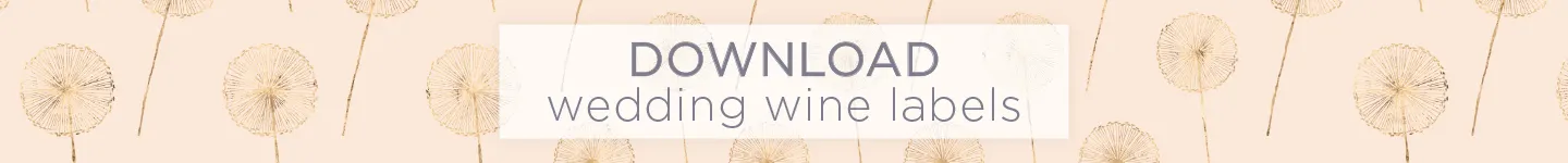 6 Printable Wine Bottle Labels for Special Occasions