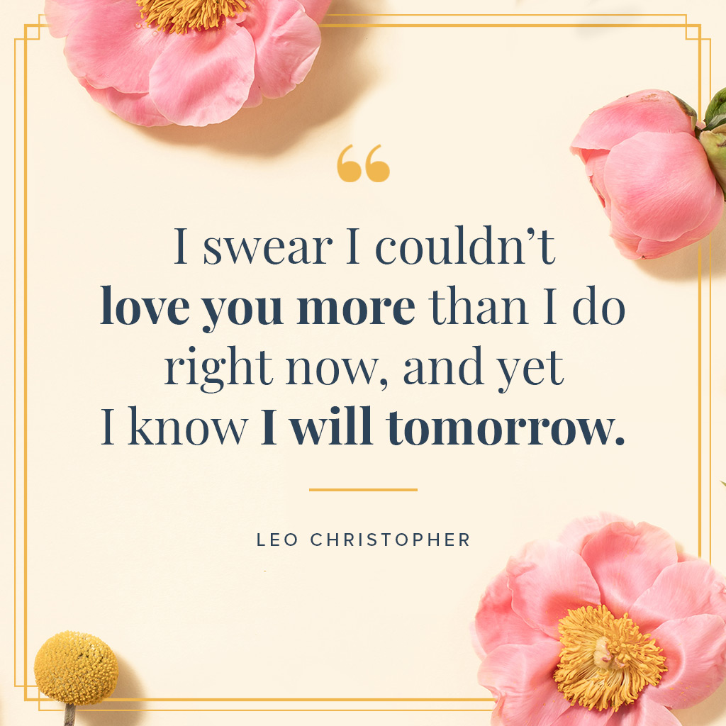 Quotes love for i her sweet you 250 Sweet