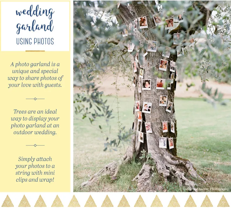 15 Ways to Hang A Wedding Garland You Wish You Thought Of