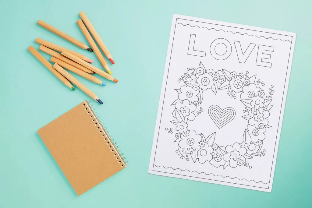 Valentine's Day Coloring Pages for Kids