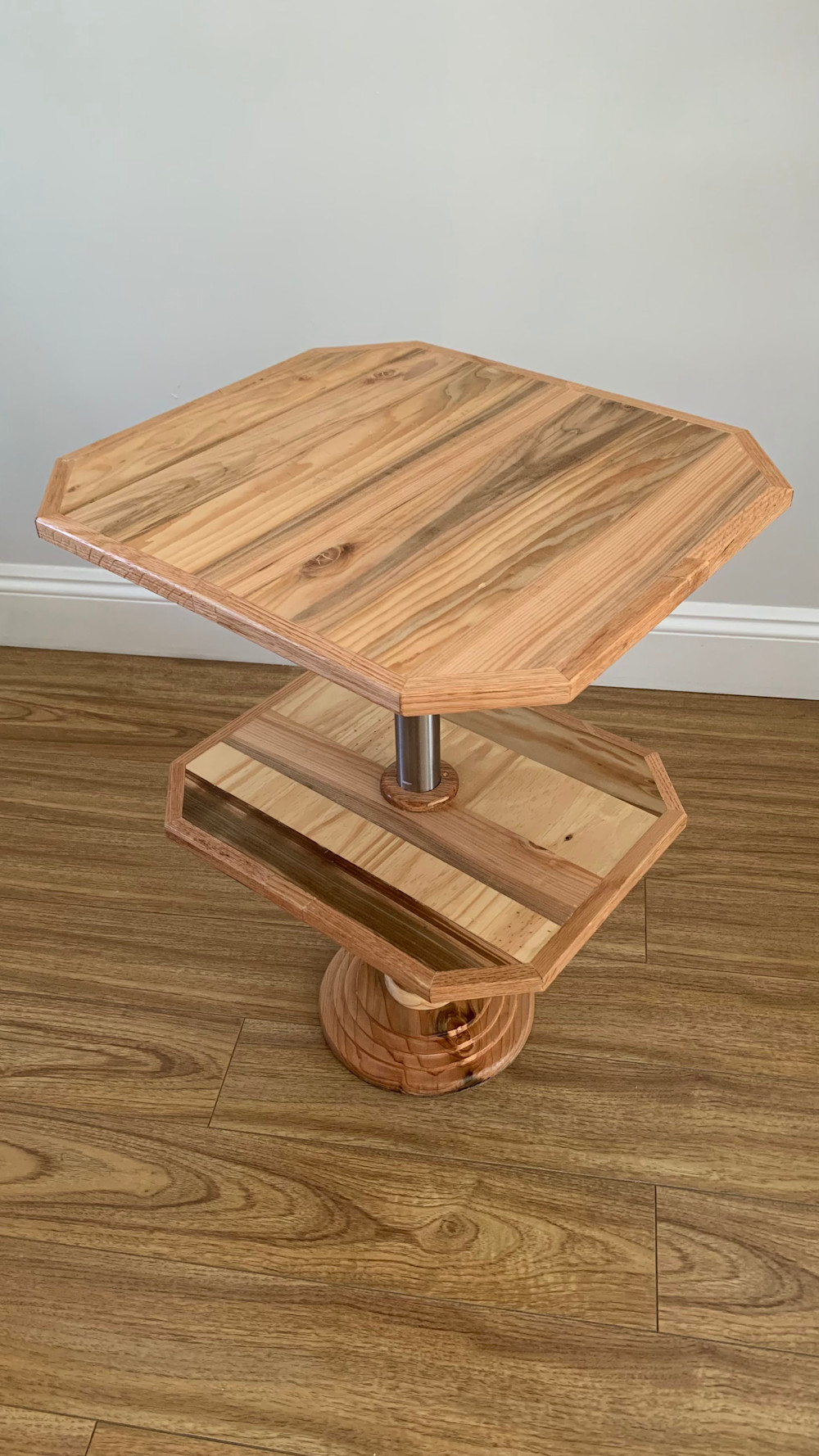 Two-tier side table | Products | Cascadia Fine Woodcraft