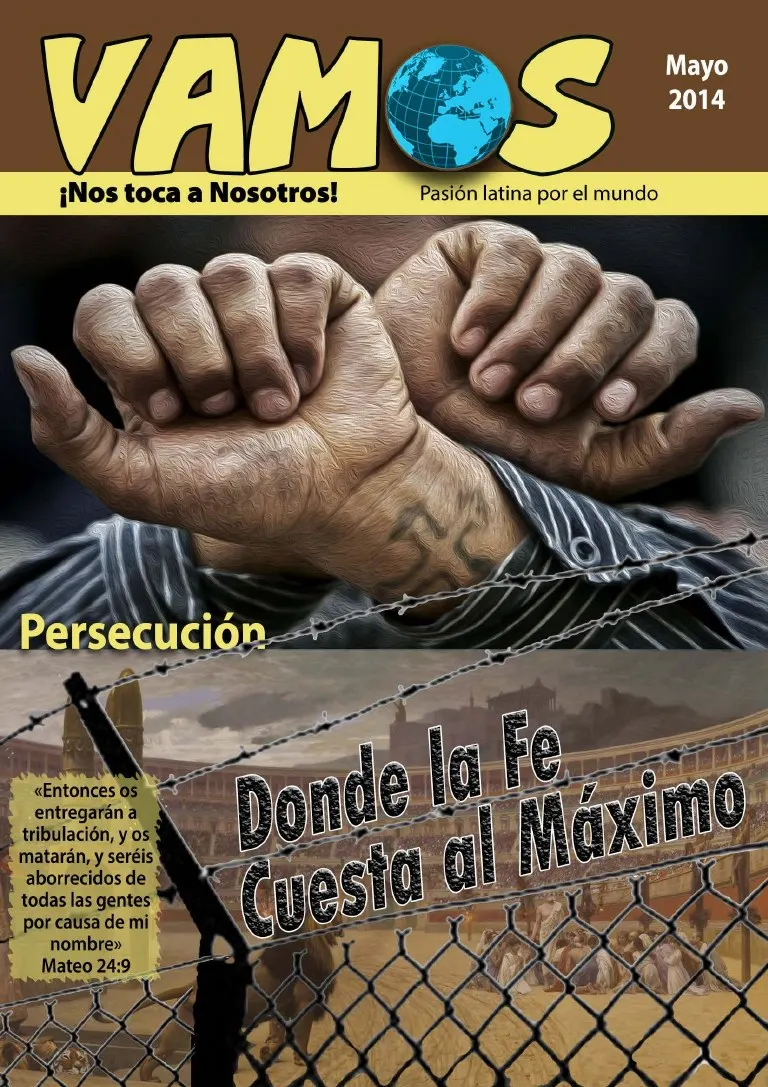 Portada de la edición «Persecución» de la Revista VAMOS.