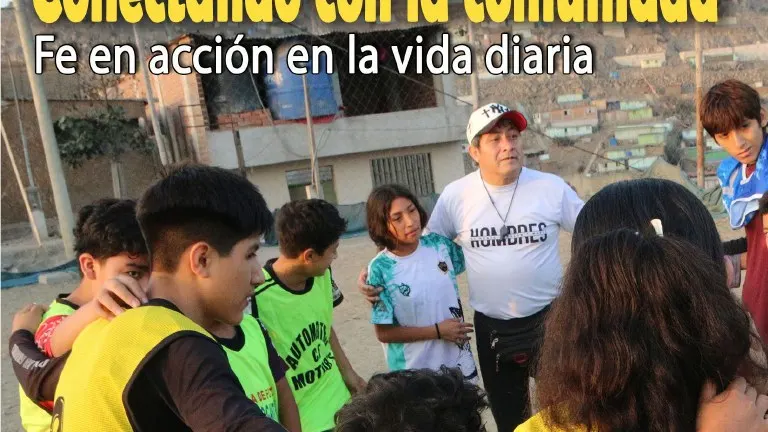 Portada de la edición «Conectando con la comunidad» de la Revista VAMOS.