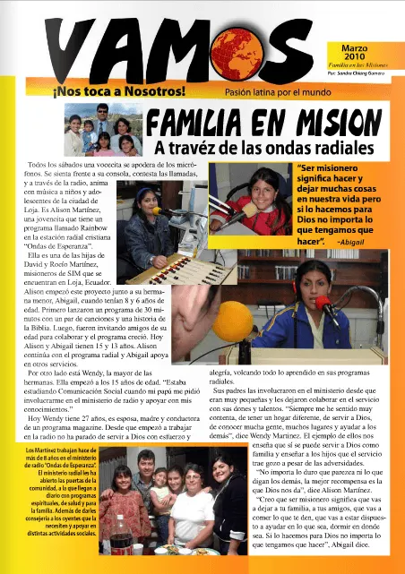 Familia en Misiones: 2010 marzo