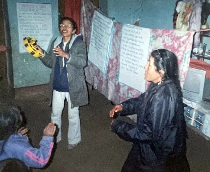 Cuatro meses, quince creyentes, un nuevo templo