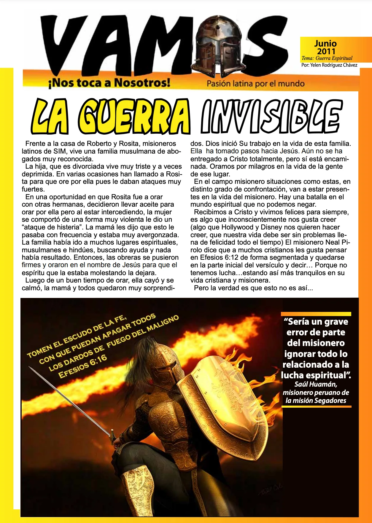 Portada: Guerra Espiritual