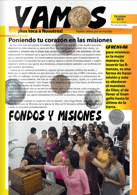 Fondos y misiones: 2010 octubre