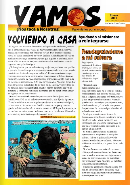 Volviendo a casa: 2011 enero