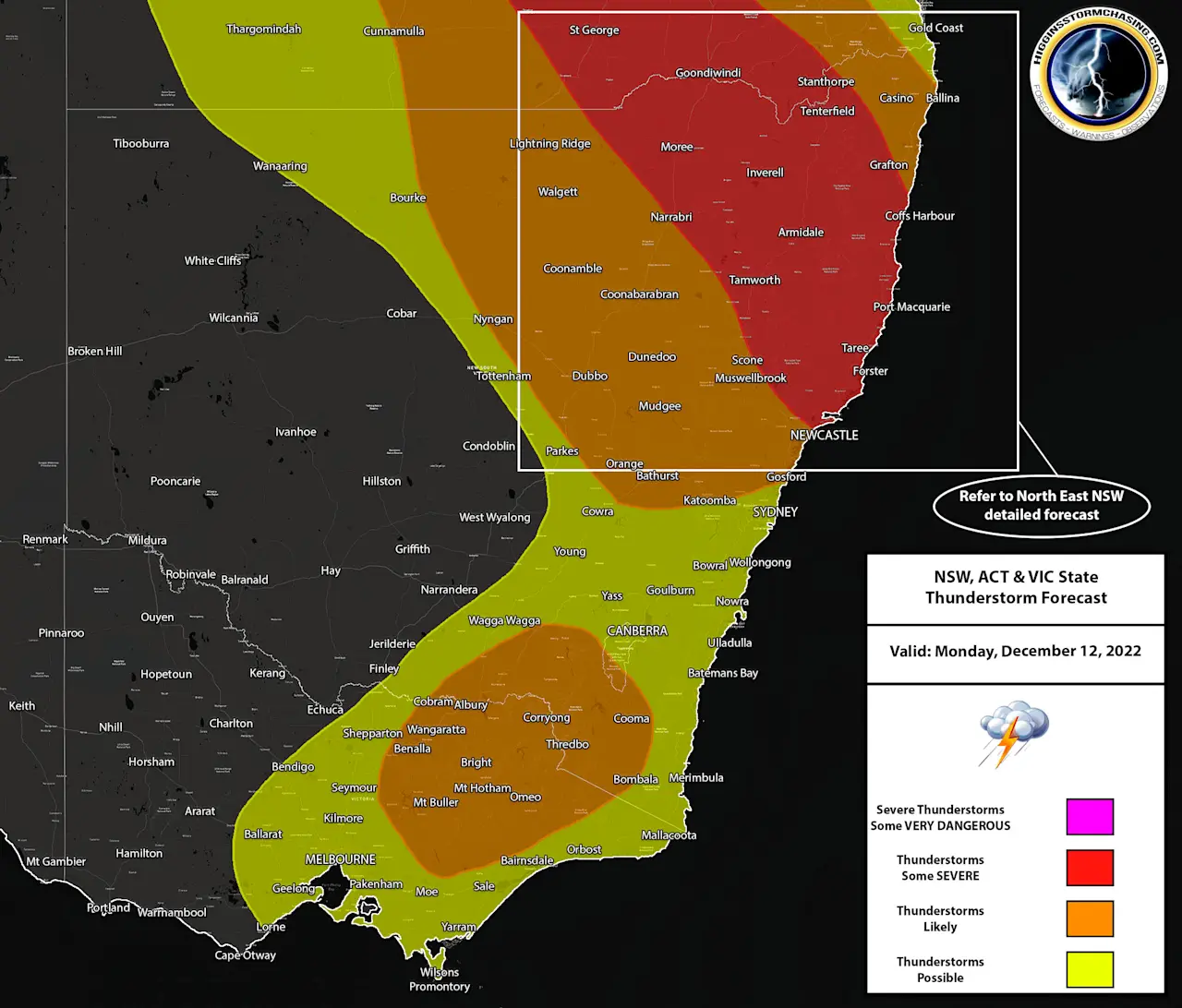 NSW December 12 Storms