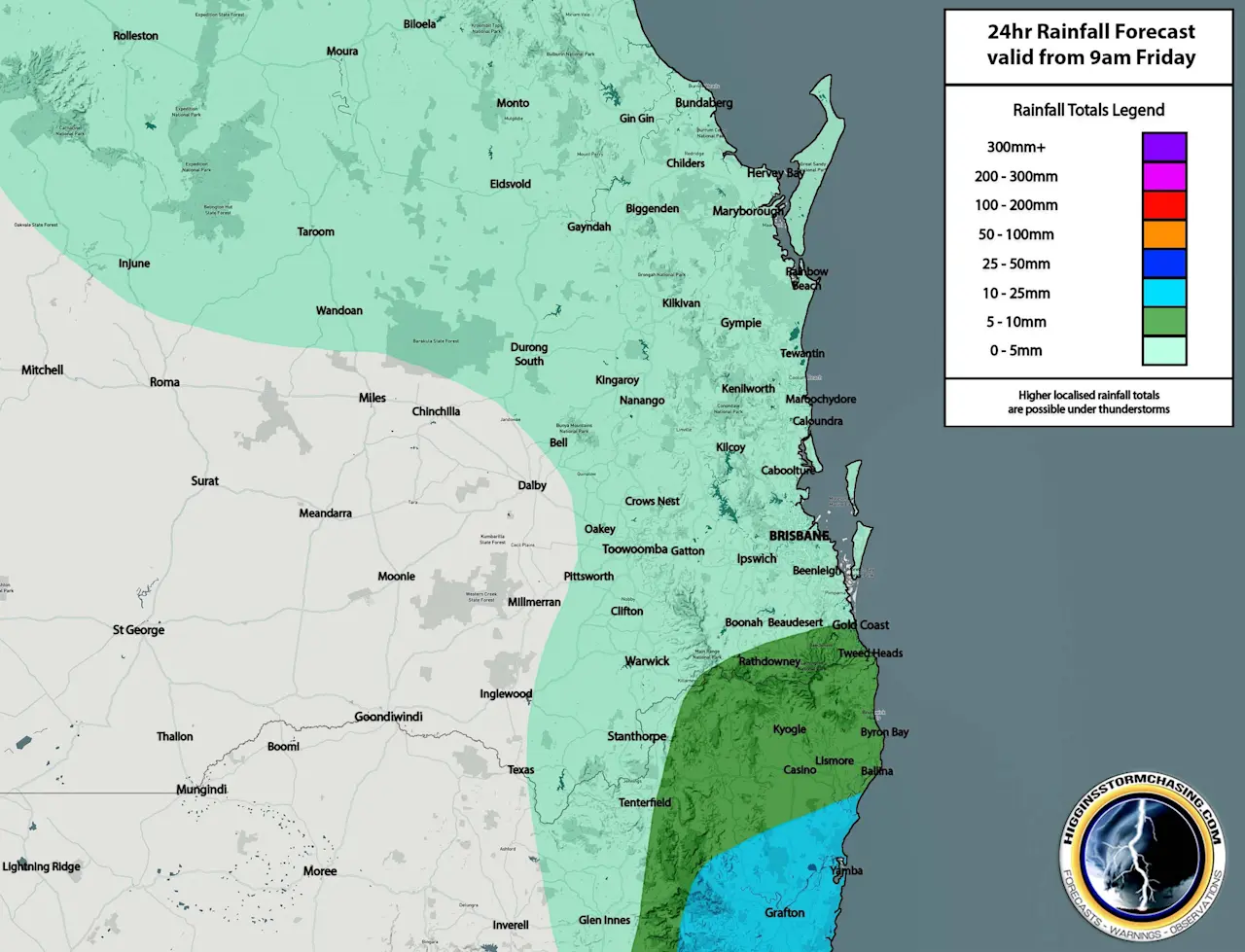 SEQ December 9th Rain