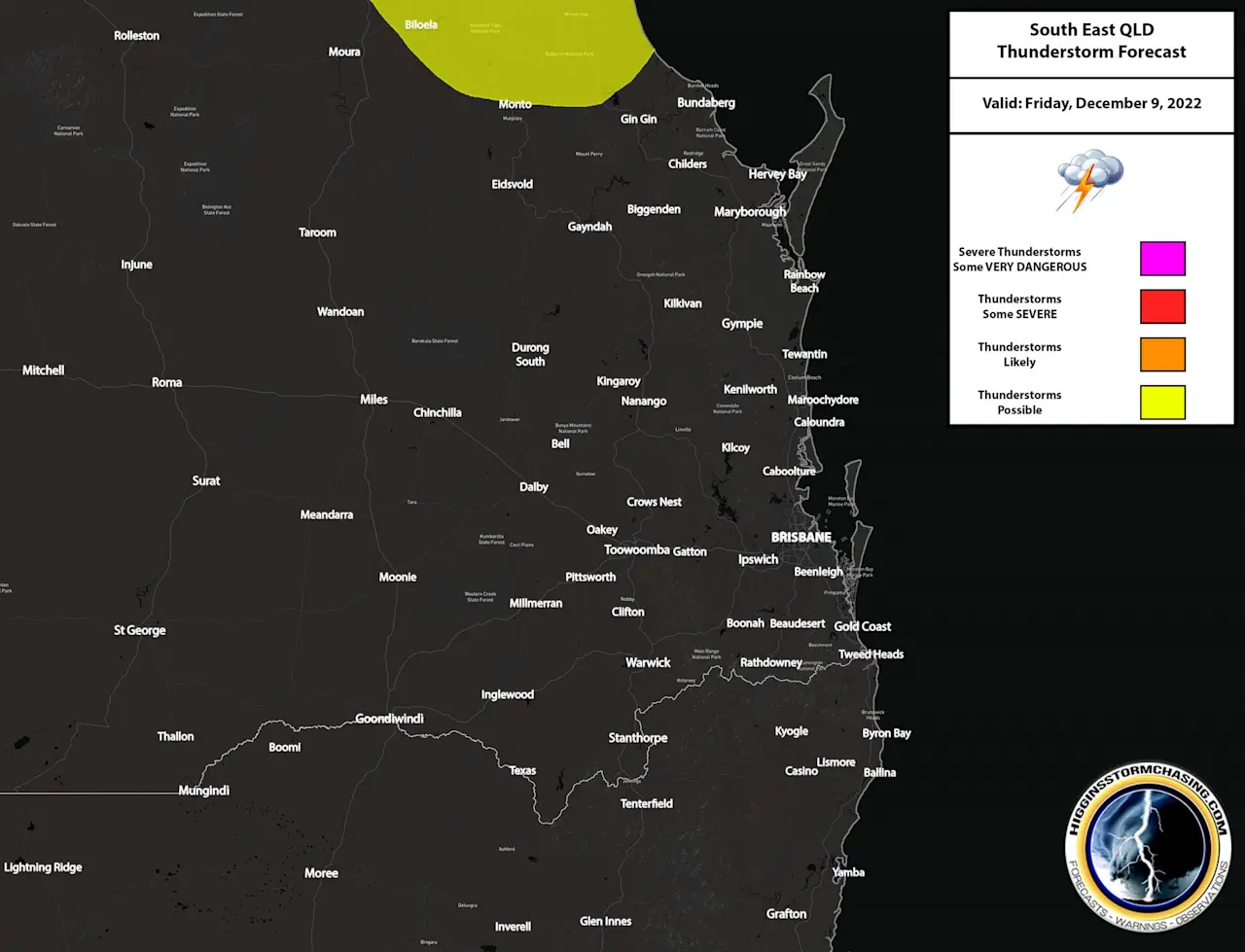 SEQ December 9th Storms