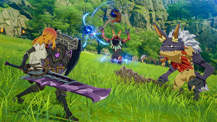 Blue Protocol Gameplay Footage Highlights Aegis Fighter, Twin