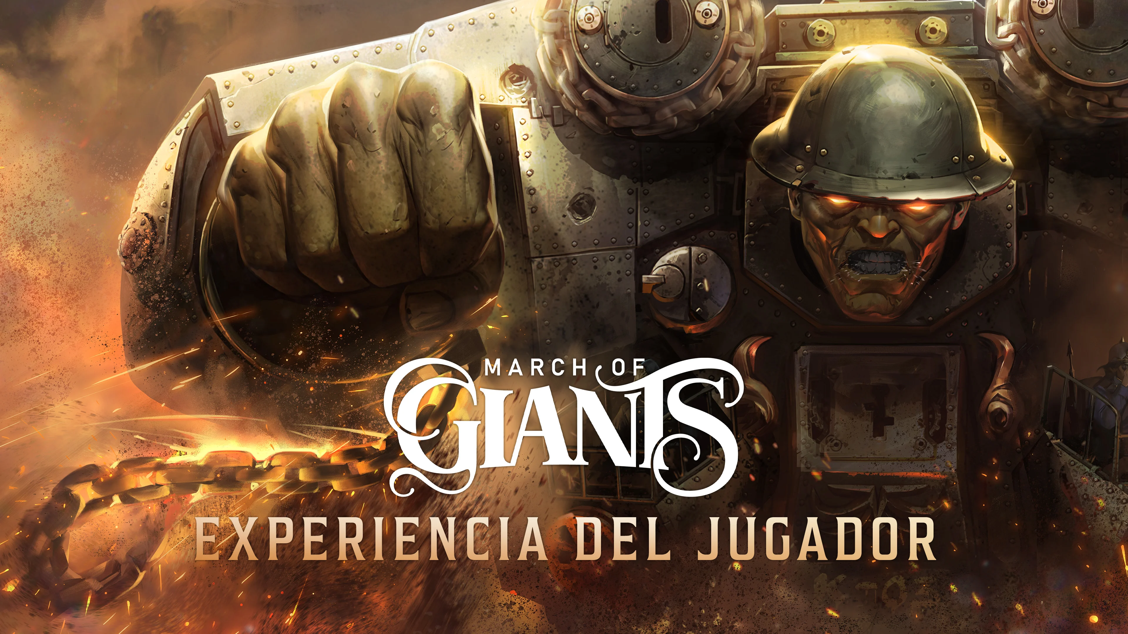 Gigante con Experiencia del jugador texto
