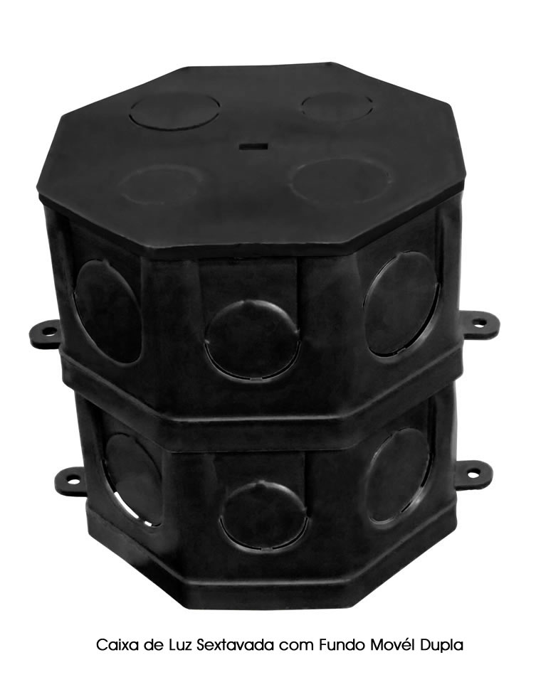 Imagem 3 do produto Caixa de Luz Sextavada