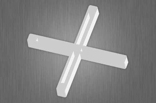 Imagem 2 do produto Espaçador Cruzeta de Piso