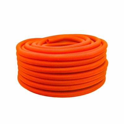 Eletroduto Flexível Corrugado Laranja