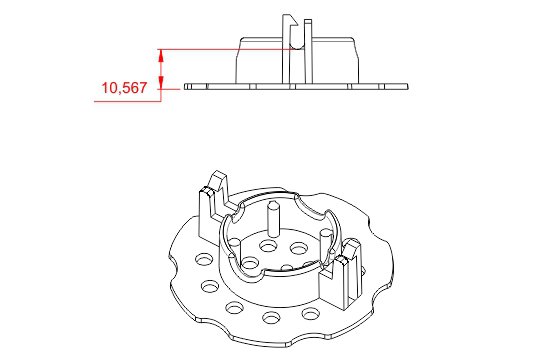 Imagem 3 do produto ISO 10 - Espaçador Isopor