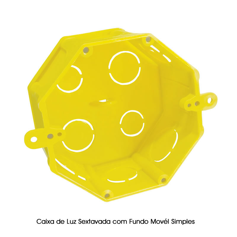 Caixa de Luz Sextavada