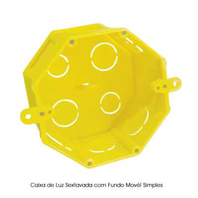 Caixa de Luz Sextavada