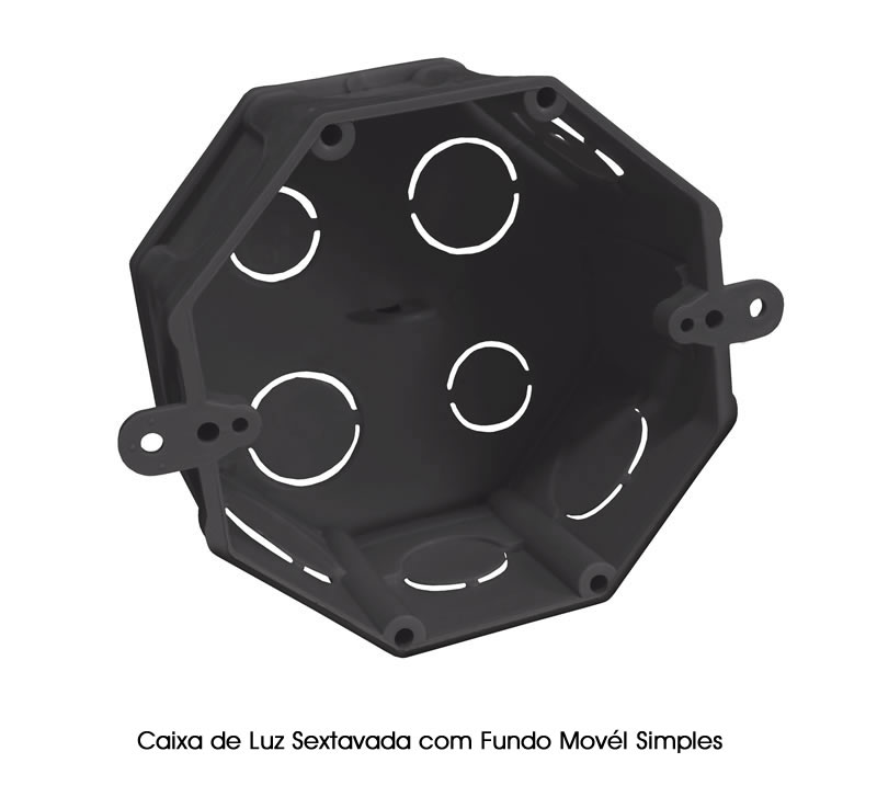 Imagem 4 do produto Caixa de Luz Sextavada