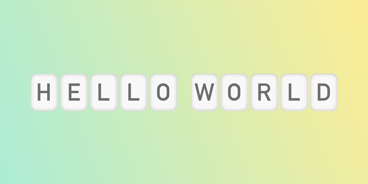 hello world