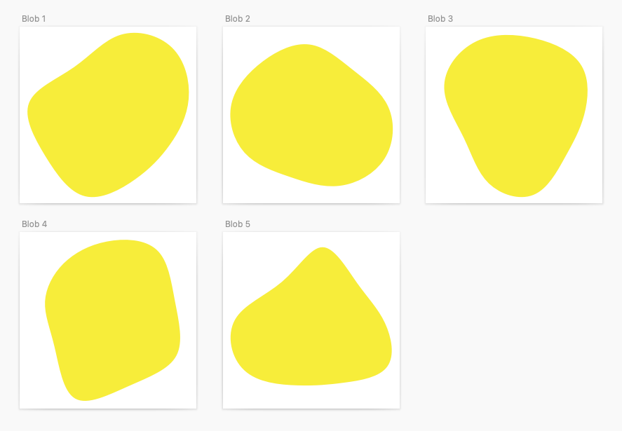 blob shapes