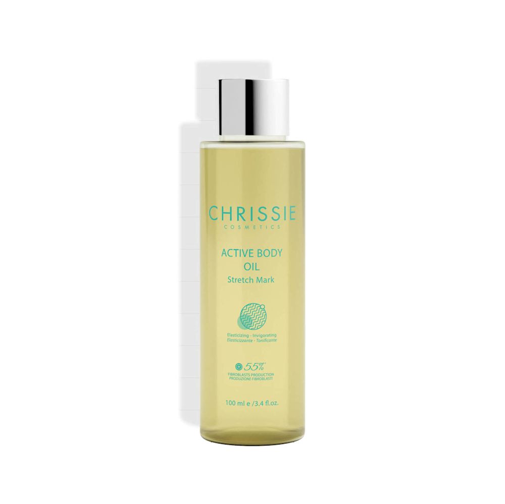 947462026 - CHRISSIE ACTIVE BODY OIL STRETCH MARK ELASTICIZZANTE E TONIFICANTE 100 ML - 4763373_1.jpg