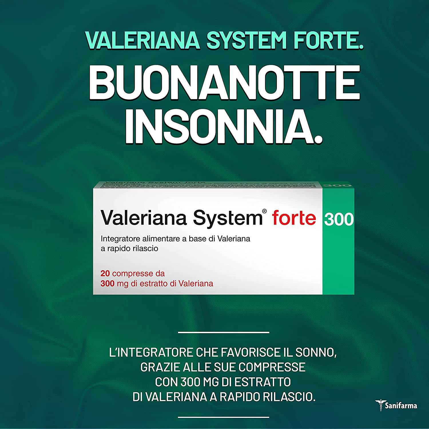 930856620 - Sanifarma Valeriana System Forte  300mg Integratore Rapido Rilascio 20 compresse - 4721892_5.jpg