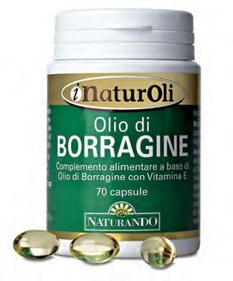 Olio Di Borragine Integratore Pelle 70 Capsule