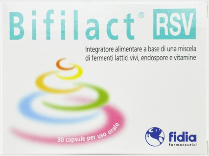 Fidia Bifilact Rsv Integratore Fermenti Lattici Vivi 30 Capsule