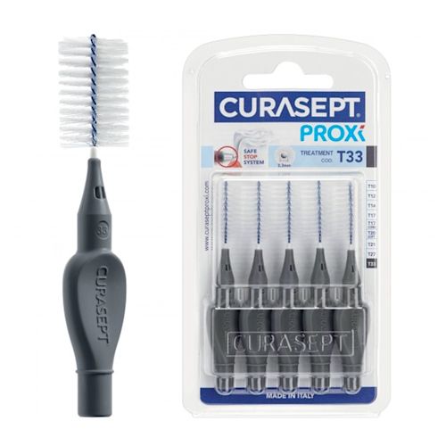 983754072 - Curasept Proxi T33 Scovolino Antracite 6 pezzi - 4740165_1.jpg