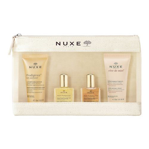 image - 988672390 - NUXE TROUSSE VOYAGE PRODIGIEUX 2024 SHOWER OIL 30 ML + HUILE PRODIGIEUSE 10 ML + LE PARFUM 15 ML + BODY LOTION 30 ML - 4778065_1.jpg
