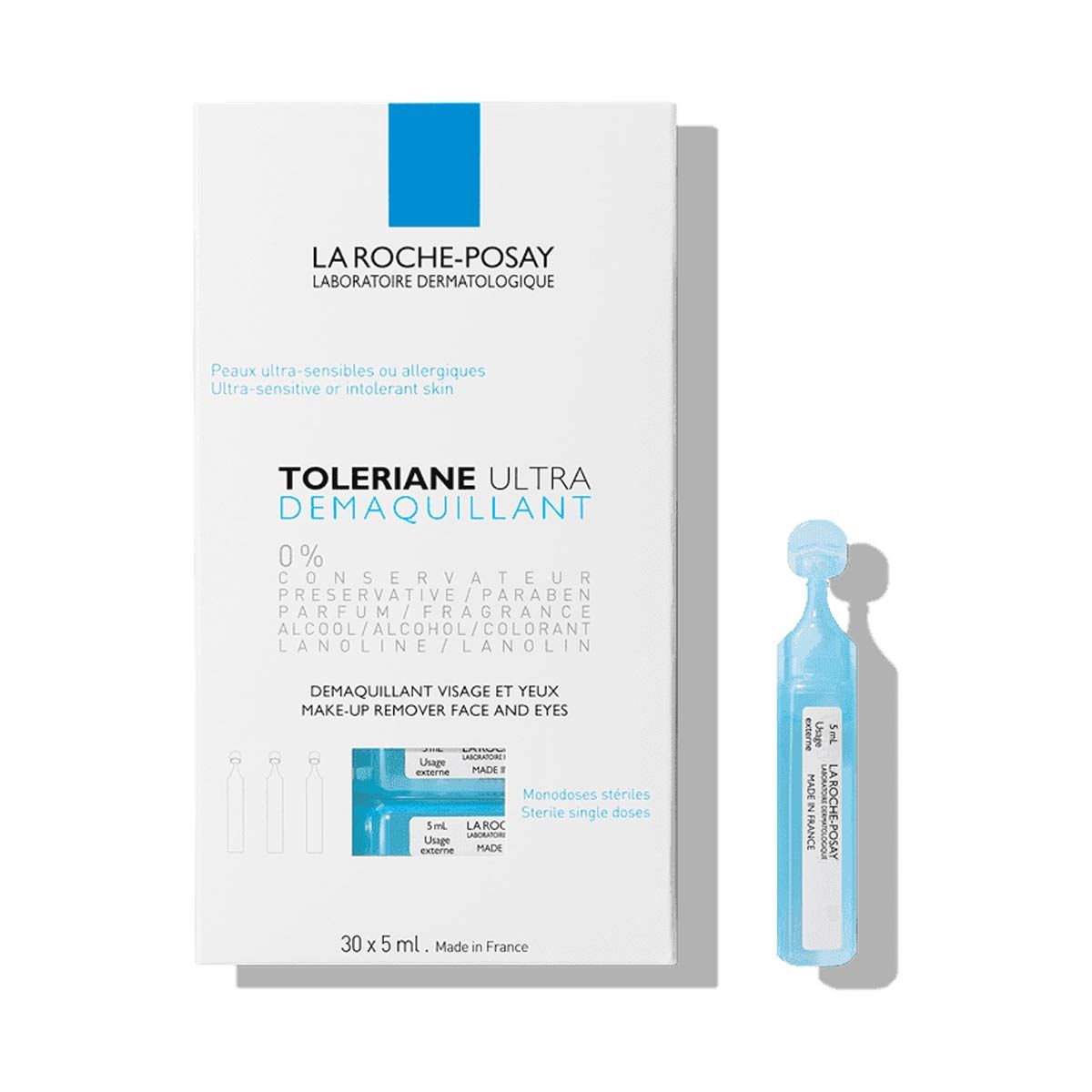 La Roche-posay Toleriane Ultra Struccante Purificante 30x5ml