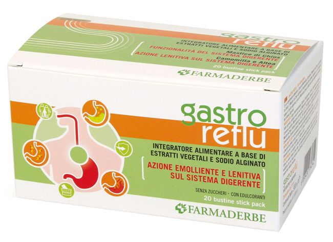 Gastro Reflu' Integratore Sistema Digerente 20 Stick 15ml