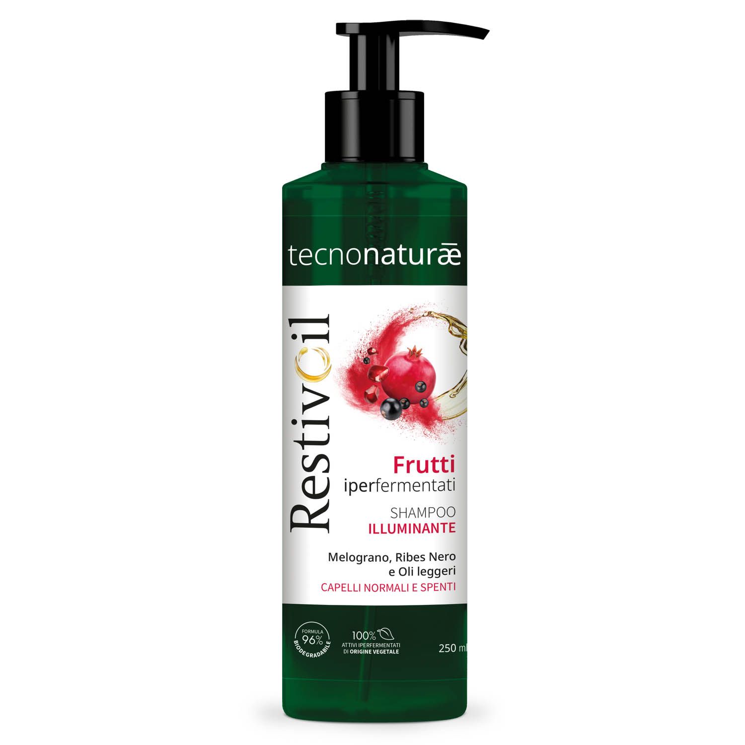 Restivoil Tecnonaturæ Shampoo Illuminante Capelli Normali E Spenti 250ml