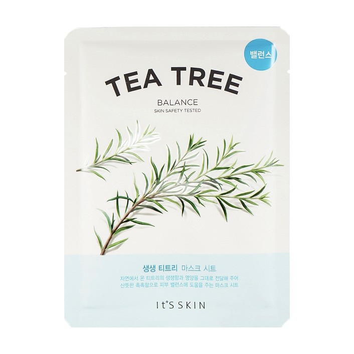 image - 984901468 - Maschera viso in tessuto con estratto di tea tree che aiuta a idratare e purificare la pelle, ideale per l'uso settimanale. - 4870051_2.jpg