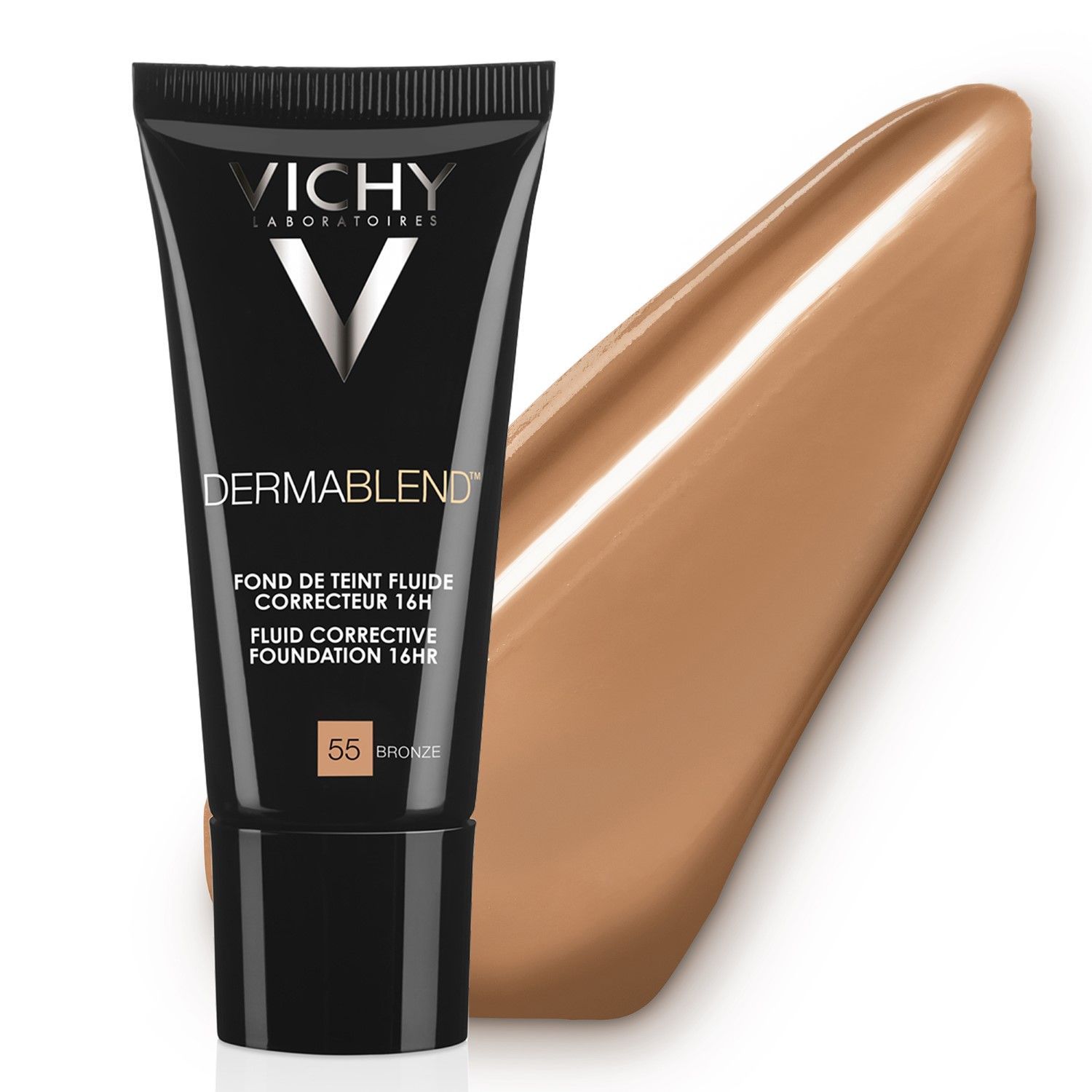 Vichy Dermablend Fondotinta Correttore Fluido 16h Tonalità 55 30ml