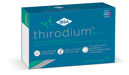 Thirodium Integratore Di Iodio 50mcg 30 Capsule Molli