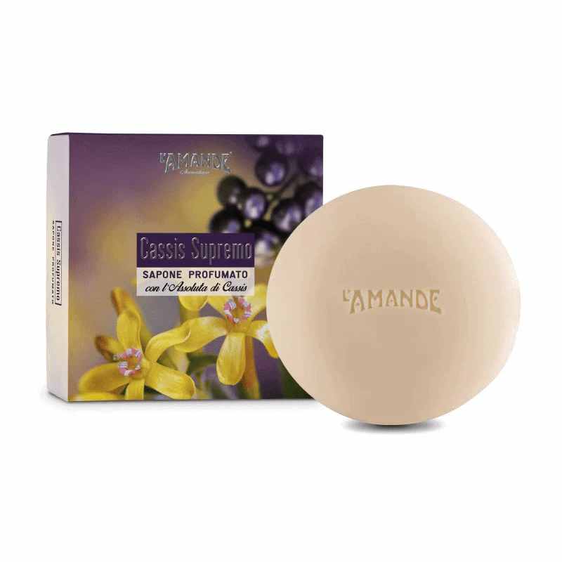 image - 978307116 - L'AMANDE AROMATIQUE CASSIS SUPREMO SAPONE SOLIDO IN CONFEZIONE REGALO 150 G - 4782678_1.jpg