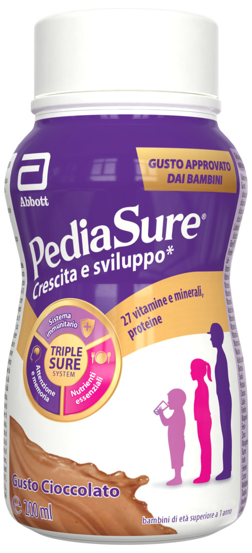 Pediasure Crescita e Sviluppo Cioccolato 4x200ml by Pediasure