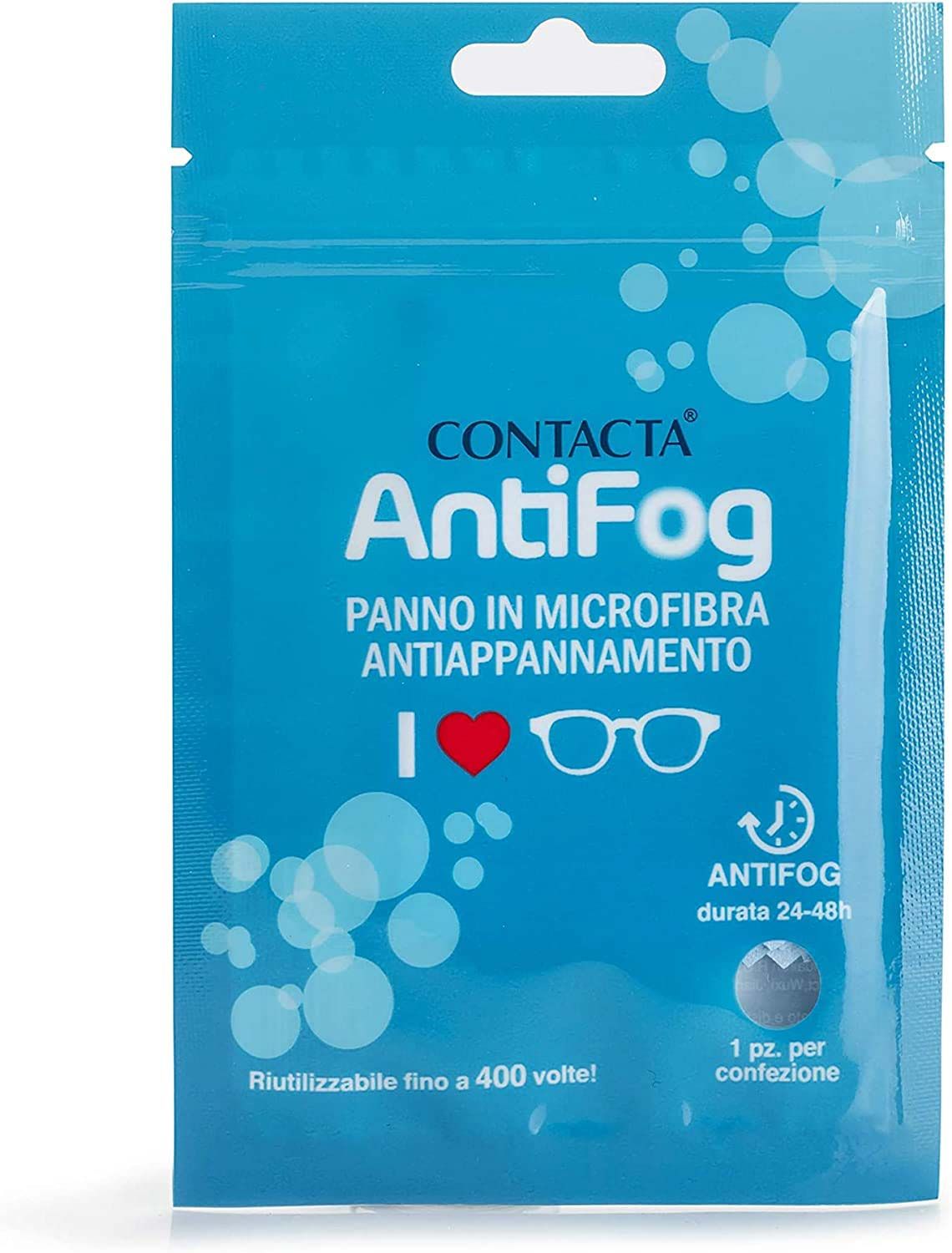 Contacta Panno Microfibra Antifog Antiappannamento 1 Pezzo