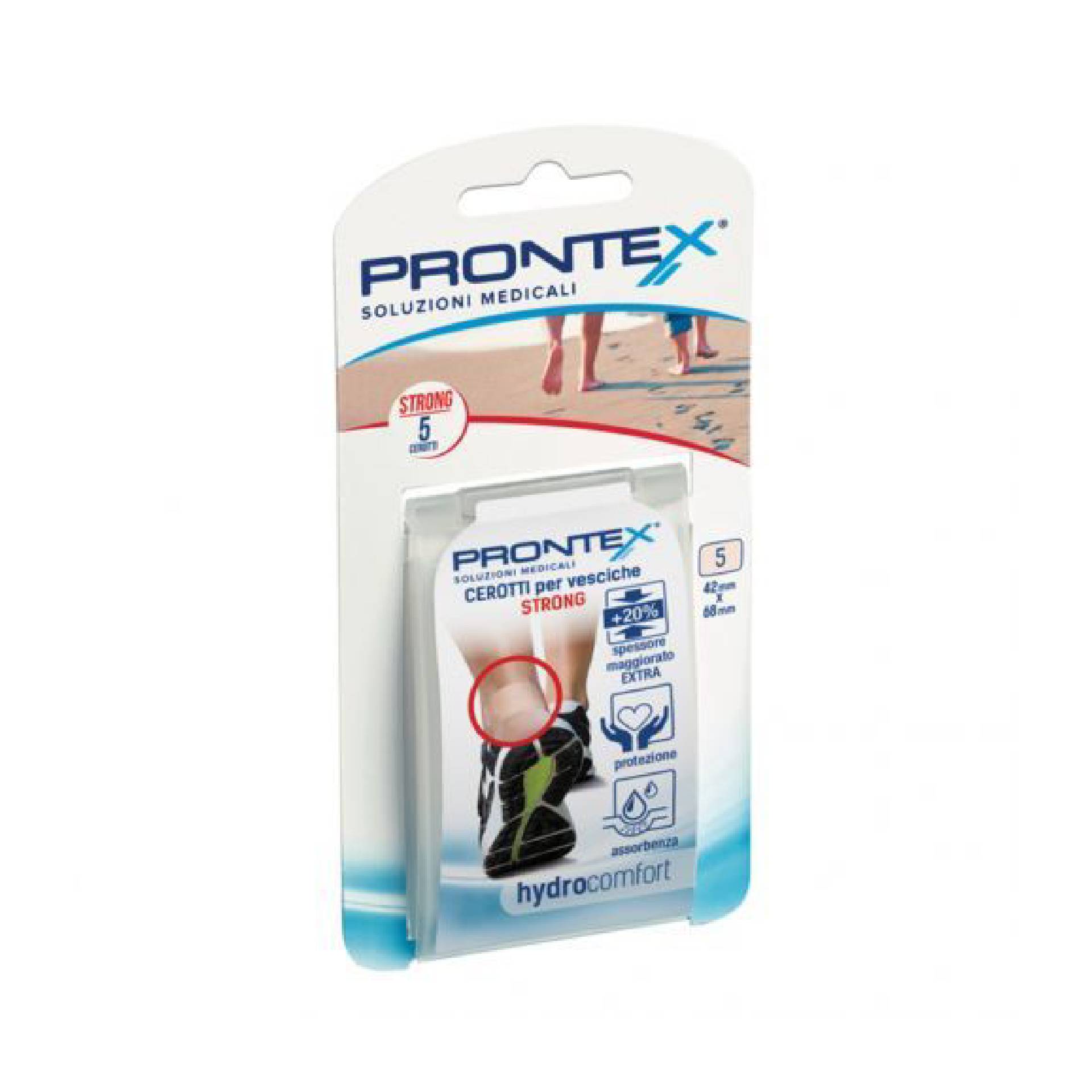 Prontex Hydrocomfort Strong Cerotti Protettivi Per Vesciche 5 Pezzi