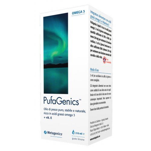 Metagenics Pufagenics Omega 3 Liquido Limone 210ml