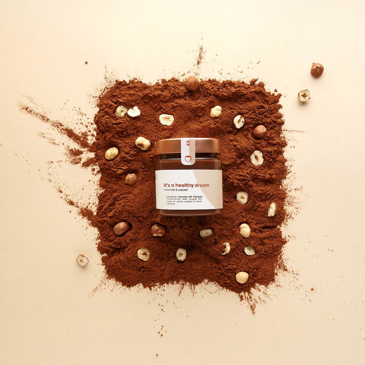 image - 980637779 - PharmaPower It’s a Healthy Dream Crema spalmabile Nocciola e Cacao 200g - 4736714_2.jpg