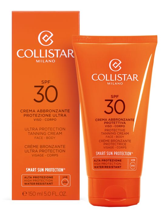 Collistar Crema Abbronzante Protezione Ultra SPF 30 Viso E Corpo 150ml