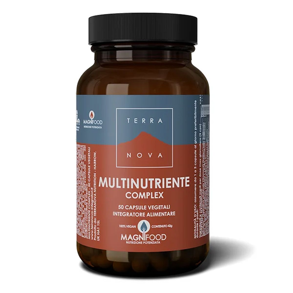 Terranova Multinutriente Qualità Della Vita Integratore multivitamine 50 Capsule